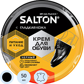 Крем для обуви Salton черный 50 мл (262586732)