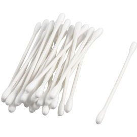 Палочки ватные Luscan 200 штук пластиковая коробка