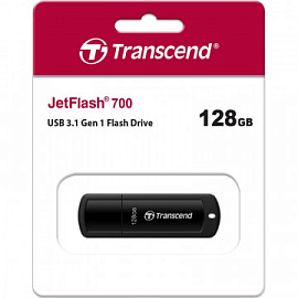 Флешка USB 3.0 128 ГБ Transcend JetFlash 700 (TS128GJF700)