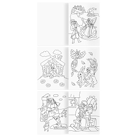 Раскраска А4, 16 стр., ТРИ СОВЫ "Для девочек