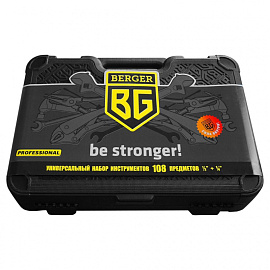 Набор инструмента автомобильный Berger BG108-1214 108 предметов фото Набор инструмента автомобильный Berger BG108-1214 108 предметов