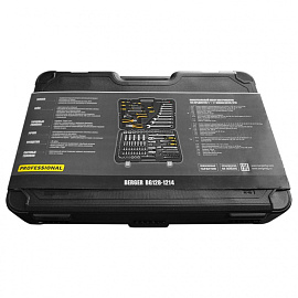 Набор инструмента универсальный Berger BG128-1214 128 предметов фото Набор инструмента универсальный Berger BG128-1214 128 предметов