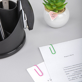 Скрепки EXTRA BRAUBERG 28 мм цветные 100 штук, 271313 фото Скрепки EXTRA BRAUBERG 28 мм цветные 100 штук, 271313