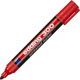 Набор маркеров перманентных Edding E-300 4 цвета (толщина линии 1,5-3 мм) круглый наконечник