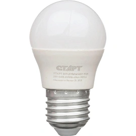 Лампа светодиодная Старт 7 Вт E27 G 2700 К 560 Лм матовая