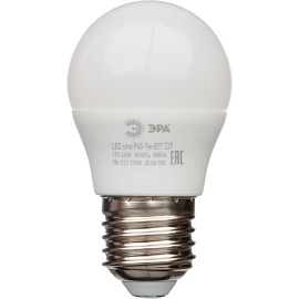 Лампа светодиодная Эра LED P45-7W-827-E27 7 Вт E27 P 2700 К 560 Лм матовая (Б0020550)