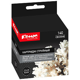 Картридж струйный Комус 140 CB335HE для HP черный совместимый