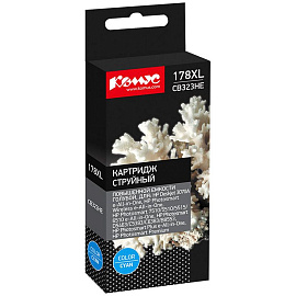 Картридж струйный Комус 178XL CB323HE для HP голубой совместимый повышенной емкости