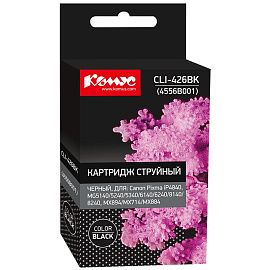Картридж струйный Комус CLI-426BK для Canon черный совместимый
