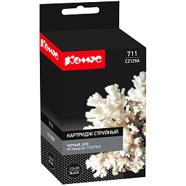 Картридж струйный Комус 711 CZ129A для HP чёрный совместимый
