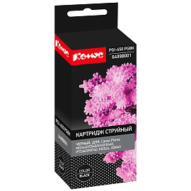 Картридж струйный Комус PGI-450 PGB PGI-450PGBK для Canon черный совместимый