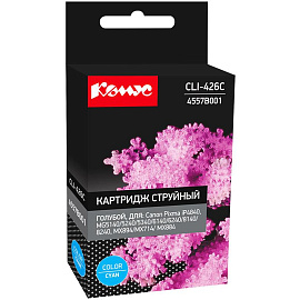 Картридж струйный Комус CLI-426C для Canon голубой совместимый