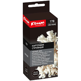 Картридж струйный Комус 178 CB316HE для HP черный совместимый