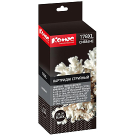 Картридж струйный Комус 178XL CN684HE для HP черный совместимый повышенной емкости