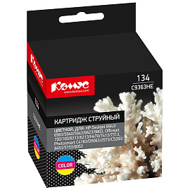 Картридж струйный Комус 134 C9363HE для HP CMY совместимый