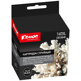 Картридж струйный Комус 140XL CB336HE для HP черный совместимый повышенной емкости