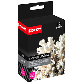 Картридж струйный Комус 82 C4912A для HP пурпурный совместимый