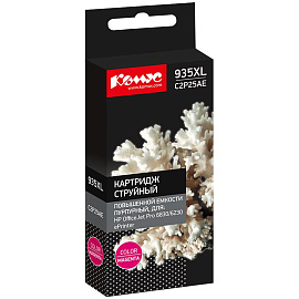 Картридж струйный Комус 935XL C2P25AE для HP пурпурный совместимый