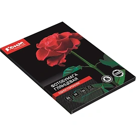 Фотобумага для цветной струйной печати Комус односторонняя (глянцевая микропористая, А4, 300 г/кв.м, 20 листов) фото Фотобумага для цветной струйной печати Комус односторонняя (глянцевая микропористая, А4, 300 г/кв.м, 20 листов)