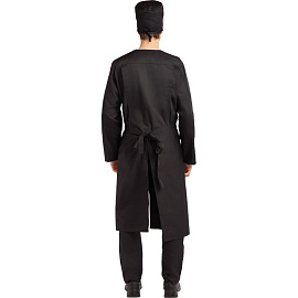 Колпак поварской (таблетка) черный универсального размера фото Колпак поварской (таблетка) черный универсального размера