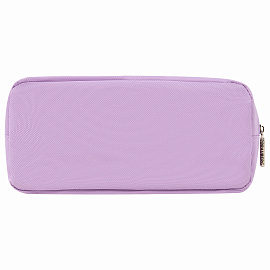 Пенал мягкий BRAUBERG PASTEL, 2 отделения, фиолетовый, 21х9,5х5 см, 272278