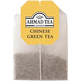 Чай зеленый Ahmad Tea Chinese Green Tea 100 пакетиков фото Чай зеленый Ahmad Tea Chinese Green Tea 100 пакетиков