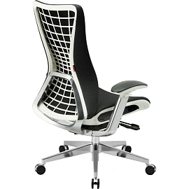 Кресло для руководителя Easy Chair 571 TTW черное (сетка/ткань, металл)