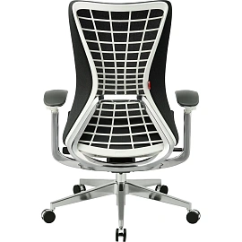 Кресло для руководителя Easy Chair 571 TTW черное (сетка/ткань, металл)
