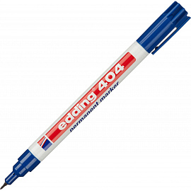 Маркер перманентный Edding E-404/3 синий (толщина линии 0,75 мм) круглый наконечник