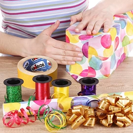 Клейкая лента двухсторонняя монтажная белая Unibob 50 мм x 25 м