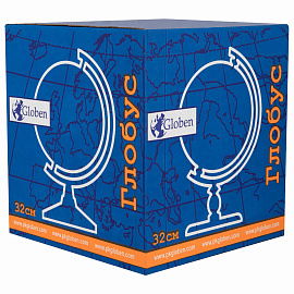 Глобус физический Globen "Классик", 32 см, рельефный, К013200219