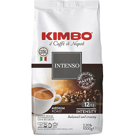 Кофе в зернах Kimbo Aroma Intenso 1 кг (пакет)