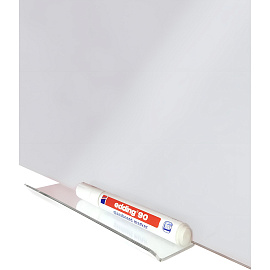 Доска стеклянная 120x200 см магнитно-маркерная белая Attache Premium