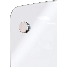 Доска стеклянная 120x240 см магнитно-маркерная белая Attache Premium