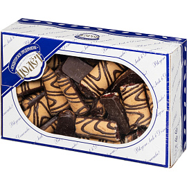 Печенье сдобное в глазури Полет Арлетка с фруктовой начинкой 700 г