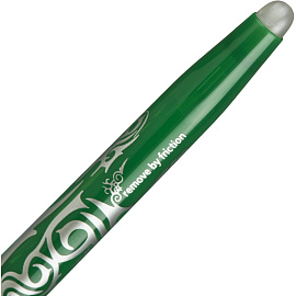 Ручка гелевая со стираемыми чернилами Pilot Frixion зеленая (толщина линии 0,35 мм)