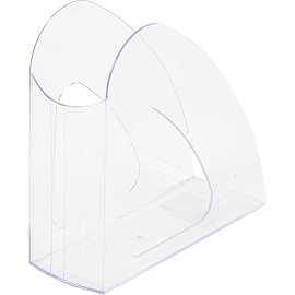 Лоток вертикальный для бумаг 90 мм Attache пластиковый прозрачный