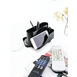 Набор канцелярский Attache Selection пластиковый 10 предметов черный