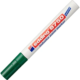 Маркер промышленный лаковый Edding E-8750/4 зелёный 2-4 мм