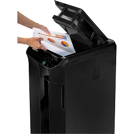 Шредер (уничтожитель документов) Fellowes AutoMax 350C 4-й уровень секретности объем корзины 68 л