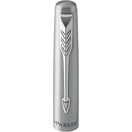 Ручка перьевая Jotter FP Stainless steel CT цвет чернил синий, цвет корпуса серебристый (артикул производителя 2030946)