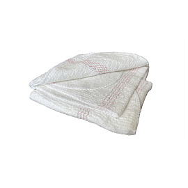 Тряпка для пола York, хлопок/полиэстер, 60*75см, 220г/м2, кипельно-белая