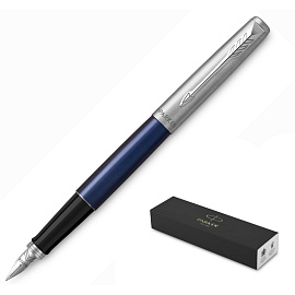 Ручка перьевая Jotter FP Royal blue CT цвет чернил синий, цвет корпуса синий (артикул производителя 2030950)