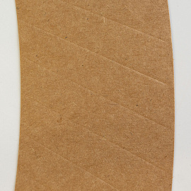 Манжета на стакан, СЛИВС reCup универсальный КРАФТ, КОМПЛЕКТ 100 шт., ПАПЕРСКОП, 600004