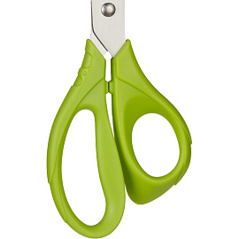 Ножницы 200 мм Attache Spring с пластиковыми анатомическими ручками салатового цвета