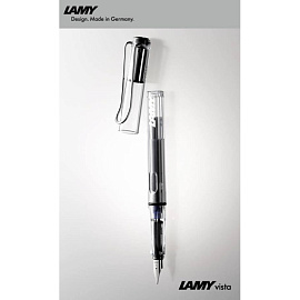 Ручка перьевая Lamy 012 Vista цвет чернил синий, цвет корпуса прозрачный (артикул производителя 4000085) фото Ручка перьевая Lamy 012 Vista цвет чернил синий, цвет корпуса прозрачный (артикул производителя 4000085)