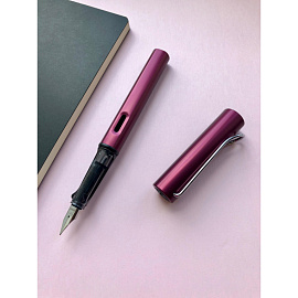 Ручка перьевая Lamy 029 Al-Star цвет чернил синий, цвет корпуса бордовый (артикул производителя 4000330)