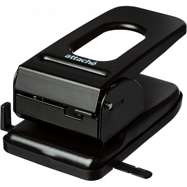 Дырокол Attache (Attache Economy) до 60 листов черный с линейкой