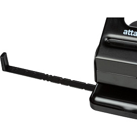 Дырокол Attache (Attache Economy) до 60 листов черный с линейкой