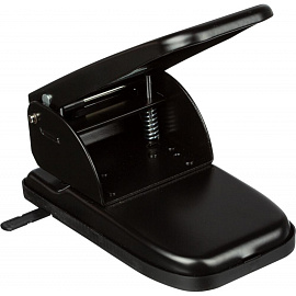 Дырокол Attache (Attache Economy) до 60 листов черный с линейкой